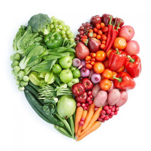 سبزیجات و میوه های زیادی بخورید