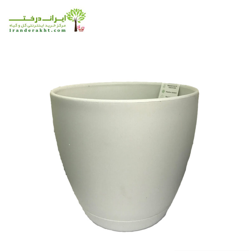 گلدان سرامیکی سفید 1