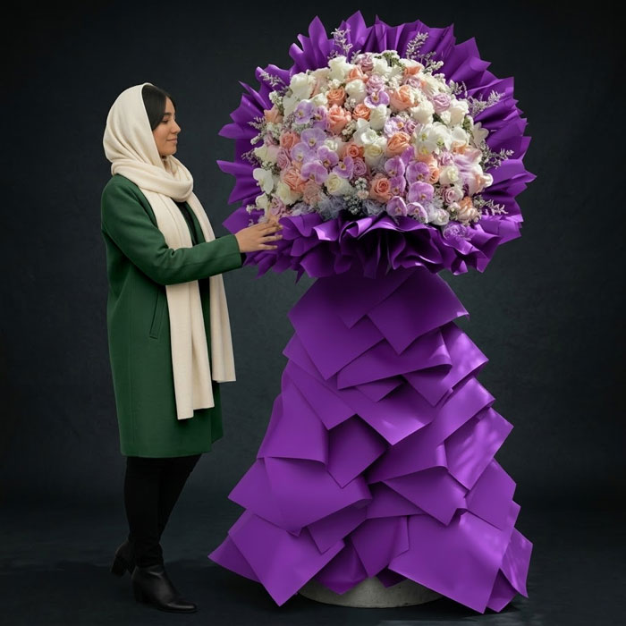 104 دسته گل سوپر لوکس 022 - Image 1