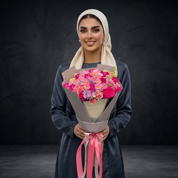 10 دسته گل لوکس 053 - Image 1