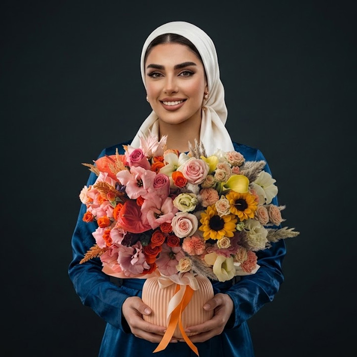 دسته گل لوکس 154