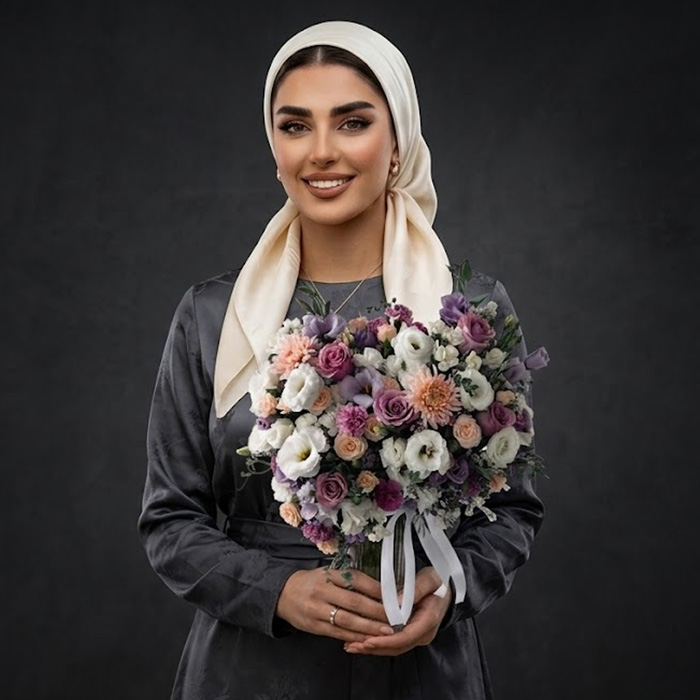 دسته گل لوکس 155