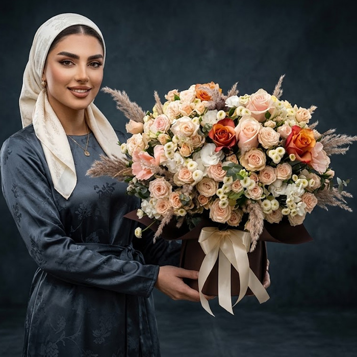 دسته گل لوکس 157