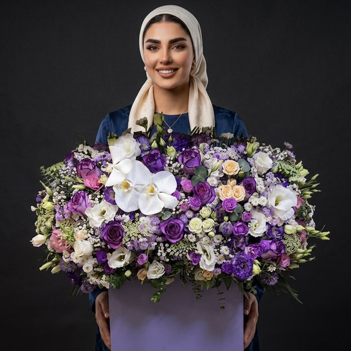25 باکس گل لوکس 054 - Image 1