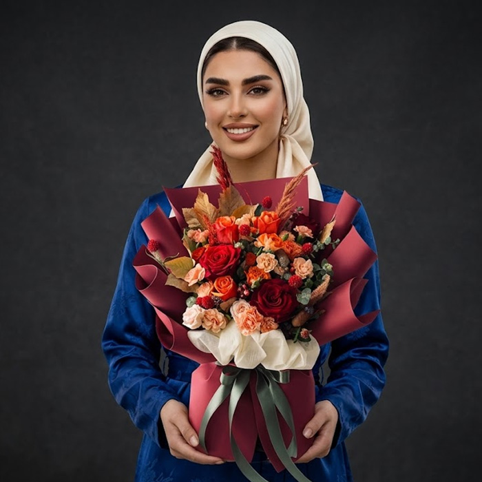 71 دسته گل لوکس 114 - Image 1