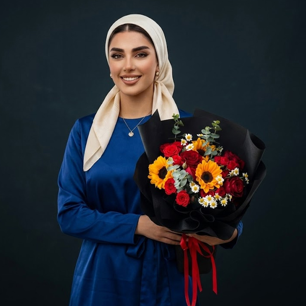 87 دسته گل لوکس 129 - Image 1