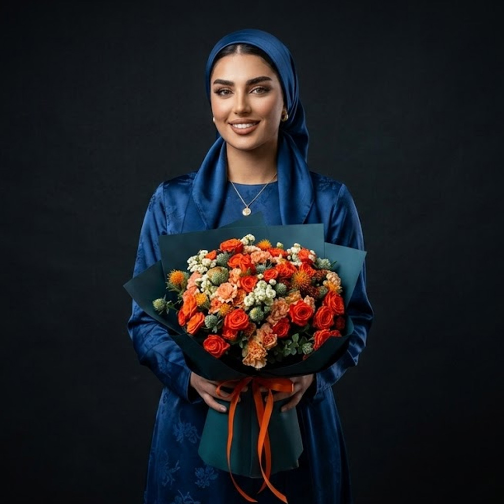 95 دسته گل لوکس 136 - Image 1